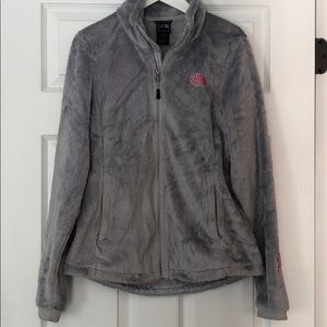 Light Grey North Face Osito Jacket